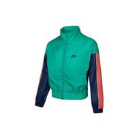Nike Giannis Lightweight Patchwork Sports Casual Woven Stand Collar Jacket Men Jackets Emerald DA5670-372 XL blue