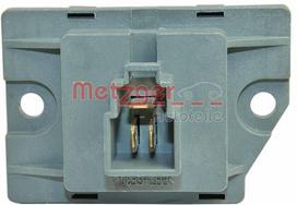 METZGER AUTOTEILE Reguliatorius, keleivio pusės ventiliatorius controller, passenger compartment fan 0917265