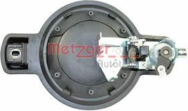 METZGER AUTOTEILE Išorinė durų rankenėlė 2310537