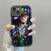 JoJo's Bizarre Adventure JoJo Anime Phone Case Phone Case For IPhone 16 14 13 11 12 Pro Max Mini X XR XS 8 Plus Mini Lambskin Si iPhone15 Plus
