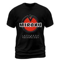 Miroku Japonija Ginklai Šaunamieji ginklai Logotipas Marškinėliai Juokingi Dydis S-5XL Pagaminta JAV S
