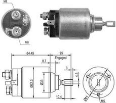 MAGNETI MARELLI Starterio solenoidinis jungiklis 940113050012