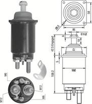 MAGNETI MARELLI Starterio solenoidinis jungiklis 940113050313