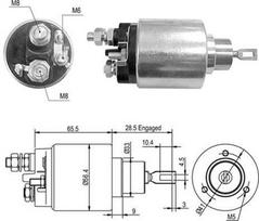 MAGNETI MARELLI Starterio solenoidinis jungiklis 940113050365