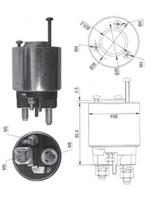 MAGNETI MARELLI Starterio solenoidinis jungiklis 940113050373