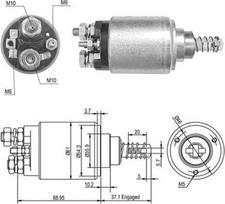 MAGNETI MARELLI Starterio solenoidinis jungiklis 940113050389