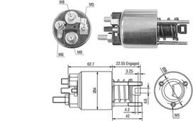 MAGNETI MARELLI Starterio solenoidinis jungiklis 940113050423