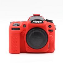 D7000 Fotoaparato Minkštas Silikoninis Dėklas Nikon D7000 Šarvuotas Guminis Dangtelis Odai raudona