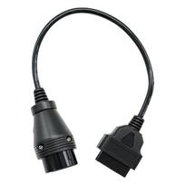 Skirta MercedesBenz 38 kontaktų OBDII kabelio adapterio perdavimo 38 kontaktų į 16 kontaktų OBD2 adapterio diagnostikos jungtis, patvari MB 38 kontaktų france