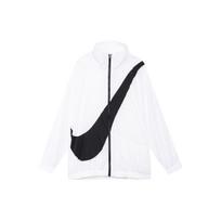 Nike Sportswear Swoosh Retro Varsity Austas Striukė Moteriška Viršutinė Apranga Balta BV3686-100 XL