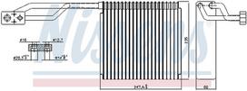NISSENS Oro kondicionieriaus garintuvas 92326