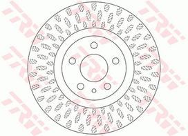 TRW Stabdžių diskas Brake rotor DF6522