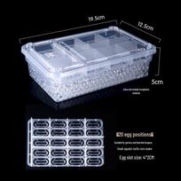 Mingzhu 20-Egg Reptile Incubation Box for Geckos, Bearded Dragons, Snakes, and Turtles
