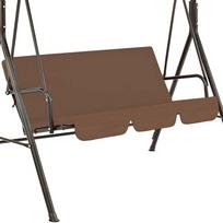 150*50cm Oksfordo audinio sūpynių užvalkalas Vandeniui atspari kėdės pagalvėlė Terasa Sodas Kiemas Lauko sėdynės pakeitimas Hamako sėdynės uždengimas nuo saulės kava