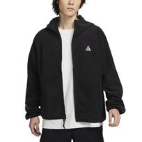 Nike ACG Wolf Tree Laisvalaikio Minimalistinis Šiltas Su Gobtuvu Vilnos Striukė Vyriškos Striukės Juoda Anglies Juoda Kalnų Balta HJ2461-010 S