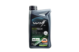 WOLF Variklio alyva WOLF ECOTECH 0W20 SP/RC D1-3 1049889