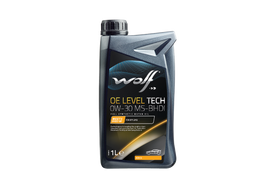 WOLF Variklio alyva WOLF OE LEVEL TECH 0W-30 MS-BHDI 1052488