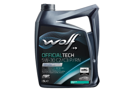 WOLF Variklio alyva WOLF OFFICIALTECH 5W-30 C2/C3 P/RN 1052550
