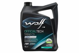 WOLF Variklio alyva WOLF OFFICIALTECH 5W40 C3 8333477