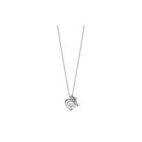 Tiffany & Co. Return To Tiffany Love Heart Tag Key Necklace Unisex necklace Silver GRP08990 Box+Shopping Bag