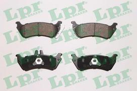 LPR Stabdžių kaladėlių komplektas Brake pad set 05P1000