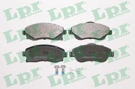 LPR Stabdžių kaladėlių komplektas Brake pad set 05P1004