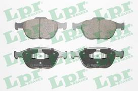 LPR Stabdžių kaladėlių komplektas Brake pad set 05P906