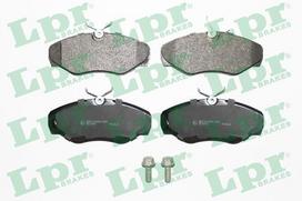 LPR Stabdžių kaladėlių komplektas Brake pad set 05P908