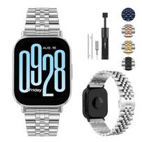 22mm Metal Strap for Redmi Watch 5 Lite Stainless Steel Bracelet Watchband for Redmi Watch 5 Active Luxury Bracelet Accessories Redmi Watch 5 Active sidabras