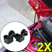 2x Automobilio variklio dangčio atidarymo svirties laikiklis, jungties laikiklis Suzuki Alto Splash Swift 09209M09L02 Plastikinės apkabos CHINA