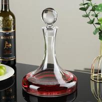 1.1L Lead-Free Crystal Wine Decanter | Tall Carafe with Tilted Top | Easy Pour | Elegant Design | Perfect Gift for Wine Lovers