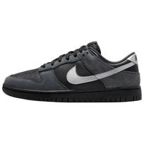 Nike Dunk Low Juodos Angracito Sidabrinės Vyriški Sportbačiai Metalizuoto Sidabro II7636-001 38.5