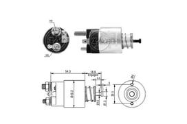 ERA Starterio solenoidinis jungiklis ZM1391