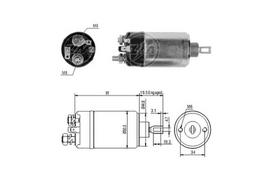 ERA Starterio solenoidinis jungiklis ZM522