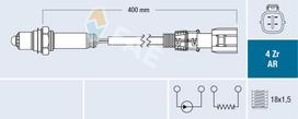 FAE Lambda zondas O2 Sensor 75639