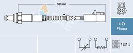 FAE Lambda zondas O2 Sensor 77256
