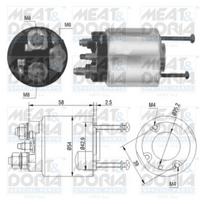MEAT & DORIA Starterio solenoidinis jungiklis 46016