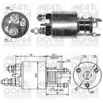 MEAT & DORIA Starterio solenoidinis jungiklis 46047
