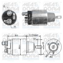 MEAT & DORIA Starterio solenoidinis jungiklis 46109