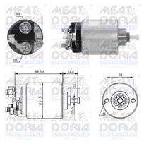 MEAT & DORIA Starterio solenoidinis jungiklis 46104