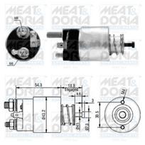 MEAT & DORIA Starterio solenoidinis jungiklis 46135