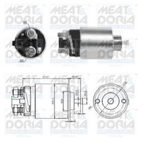 MEAT & DORIA Starterio solenoidinis jungiklis 46285