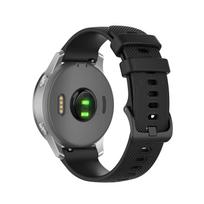 20mm 22mm Official Silicone Strap For Garmin Forerunner 165 55 265 965 570 970 Bracelet Wristband Garmin Active 5-6/Venu 4/3/2 Forerunner 265-255 juoda