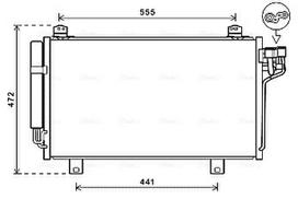 AVA Clever Choice Oro kondicionieriaus kondensatorius ** CLEVER FIT ** MZ5260D