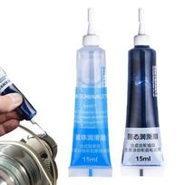 2 vnt. Žvejybinės ritės tepalas, alyva, ritės priežiūros alyva ir tepalas, metalinis krumpliaratis, guolis, tepalas, žvejybos reikmenys CHINA blue