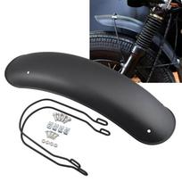 Universalus motociklo priekinis purvasaugis Pakeitimas Retro ratų sparnas Purvo apsauga Modifikuotos dalys Universalus Suderinamas su Cg125 Z1000 juoda