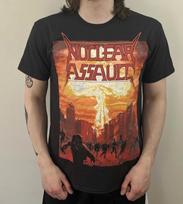 Nuclear Assault - Game Over (B&C) T-Shirt Black (Gildan) anthrax slayer 2XL