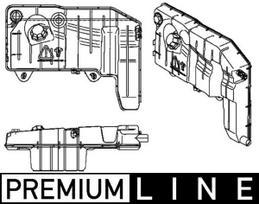 MAHLE Aušinimo skysčio išsiplėtimo bakelis BEHR *** PREMIUM LINE *** CRT 77 000P