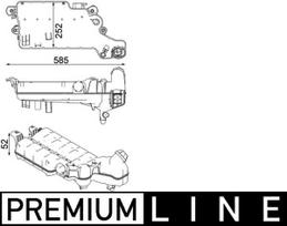 MAHLE Aušinimo skysčio išsiplėtimo bakelis BEHR *** PREMIUM LINE *** CRT 99 000P