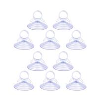 10Pcs PVC Suction Cup Hook Automotive Visor Fixed Suction Cup Car Sunshade Suction Cup Glass Windshield Sunshade Auto Fastener